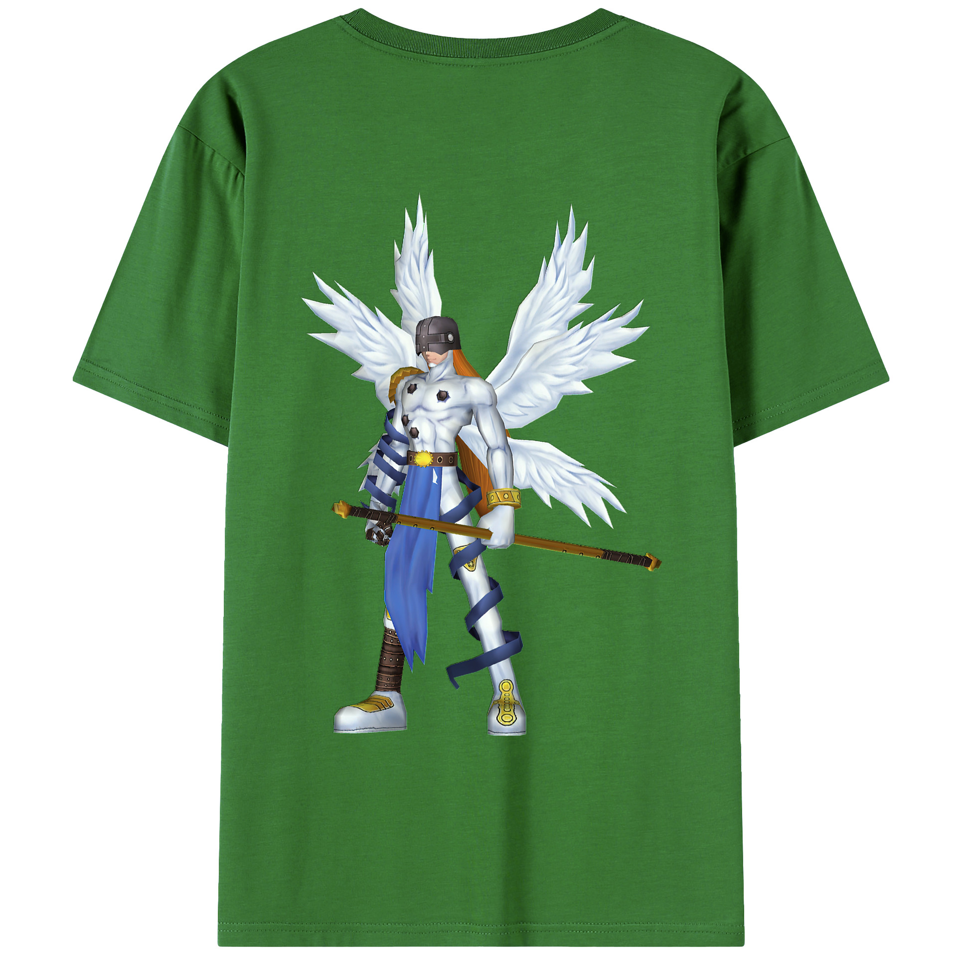 （画像用） Digimon デジタルモンスター/デジモン レディース半袖Tシャツ(バックプリント)